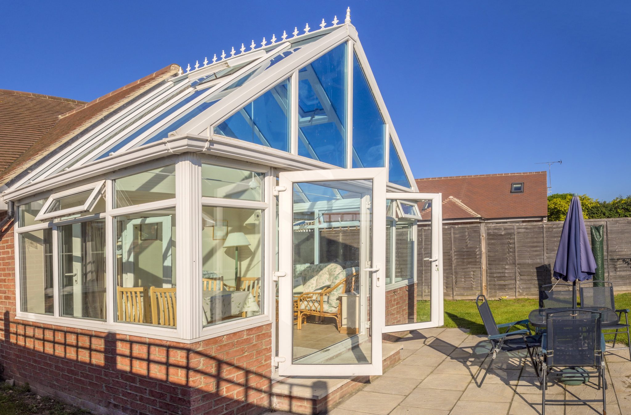 Illustration of High End Penthouse Apartment Lantern Conservatory Installation